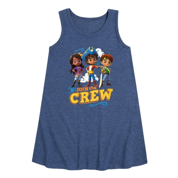 Santiago of The Sea - Join The Crew - Toddler and Youth Girls A-line Dress