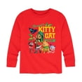 thumbnail image 1 of Santiago of The Sea - Kitty Cat Crew - Toddler And Youth Long Sleeve Graphic T-Shirt, 1 of 5
