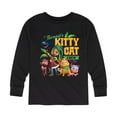 thumbnail image 1 of Santiago of The Sea - Kitty Cat Crew - Toddler And Youth Long Sleeve Graphic T-Shirt, 1 of 5