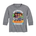 thumbnail image 1 of Santiago of The Sea - My Friends Greatest Treasure - Toddler And Youth Long Sleeve Graphic T-Shirt, 1 of 5