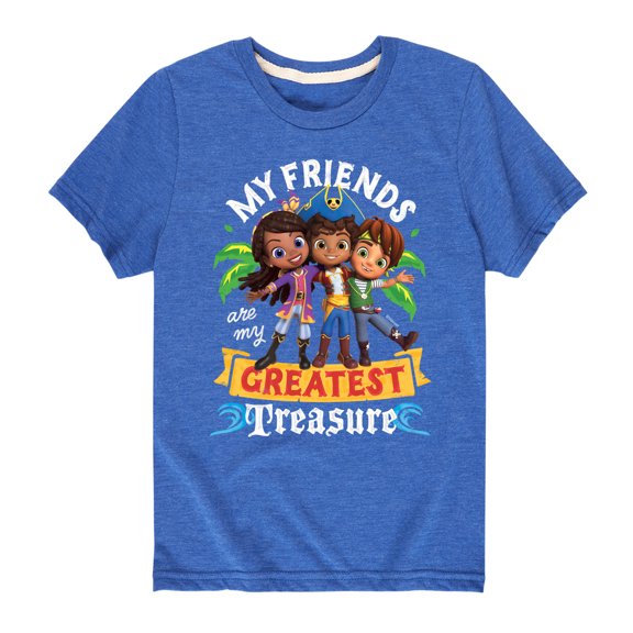 Santiago of The Sea -  My Friends Greatest Treasure - Toddler And Youth Short Sleeve Graphic T-Shirt