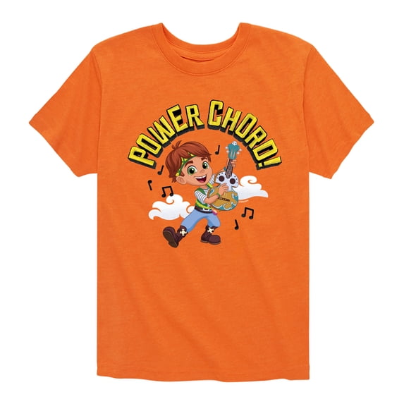 Santiago of The Sea - Power Chord - Toddler And Youth Short Sleeve Graphic T-Shirt