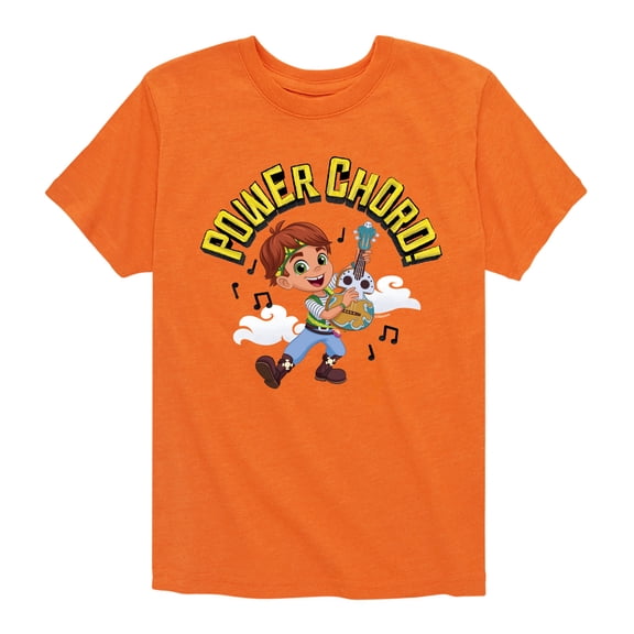 Santiago of The Sea - Power Chord - Toddler And Youth Short Sleeve Graphic T-Shirt