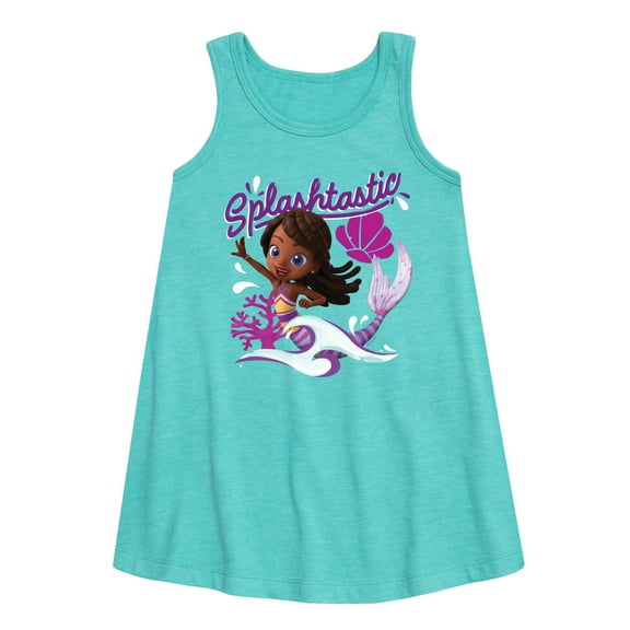 Santiago of The Sea - Splashtastic - Toddler and Youth Girls A-line Dress