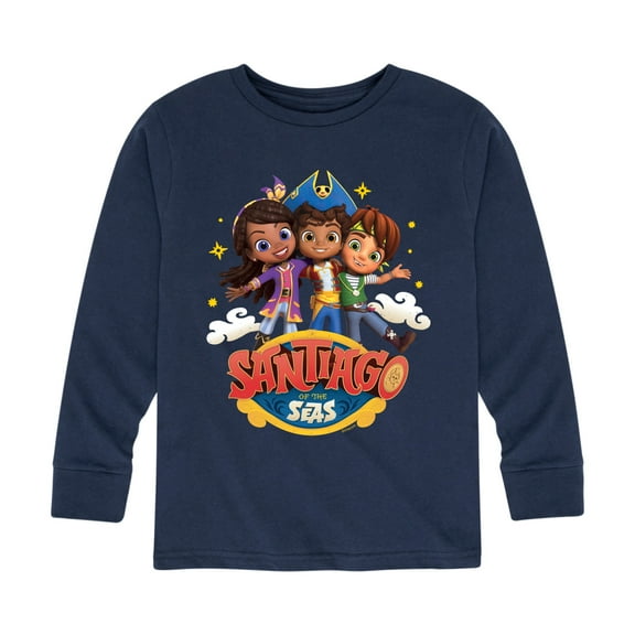 Santiago of The Sea - The Crew - Toddler And Youth Long Sleeve Graphic T-Shirt