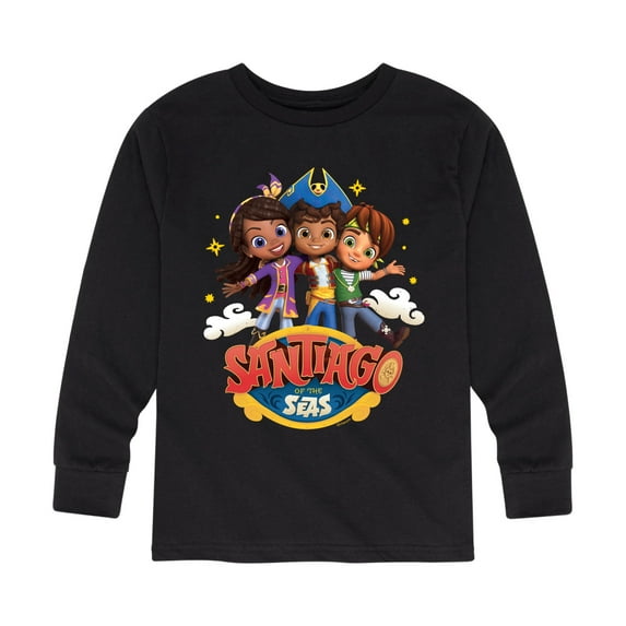 Santiago of The Sea - The Crew - Toddler And Youth Long Sleeve Graphic T-Shirt