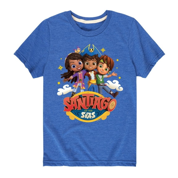 Santiago of The Sea - The Crew - Toddler And Youth Short Sleeve Graphic T-Shirt