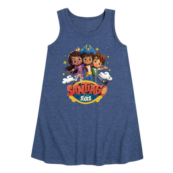 Santiago of The Sea - The Crew - Toddler and Youth Girls A-line Dress
