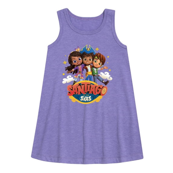 Santiago of The Sea - The Crew - Toddler and Youth Girls A-line Dress