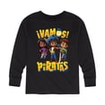 thumbnail image 1 of Santiago of The Sea - Vamos Piratas - Toddler And Youth Long Sleeve Graphic T-Shirt, 1 of 5