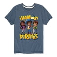 thumbnail image 1 of Santiago of The Sea - Vamos Piratas - Toddler And Youth Short Sleeve Graphic T-Shirt, 1 of 5