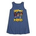 thumbnail image 1 of Santiago of The Sea - Vamos Piratas - Toddler and Youth Girls A-line Dress, 1 of 5
