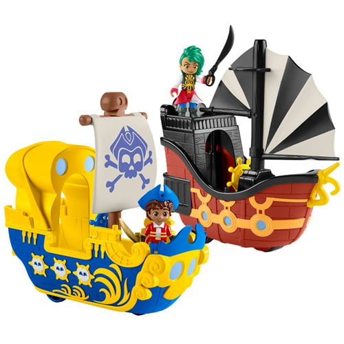 Nickelodeon Santiago of the Seas Ship Set of 2, Pirate Figures and