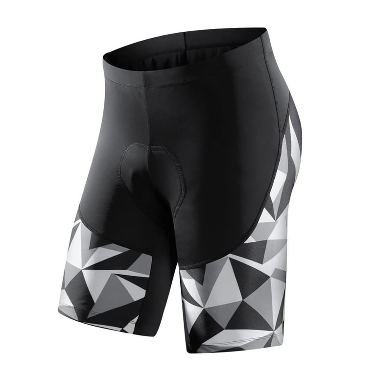 Santic Men's Cycling Shorts Padded Bike Riding Tights Men Bicycle