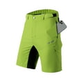 thumbnail image 1 of Santic Mens Shorts MTB Cycling Running Shorts Bike Shorts Cycling Shorts Breathable Green, size M, 1 of 7