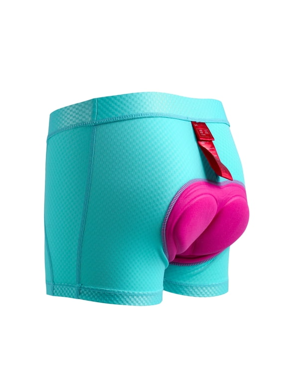 Women's Cycling Shorts Underwear Padded MTB Bike Bicycle Underpants Blue XL