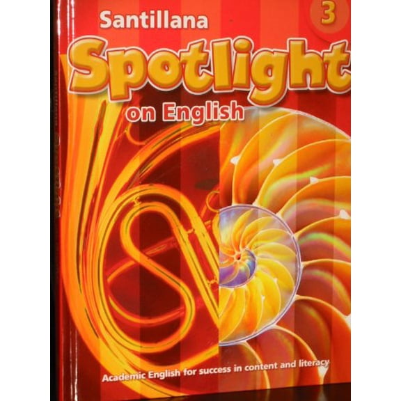 Pre-Owned Santillana Spotlight on English 3 / Student Edition by Various (2008-01-01) Paperback