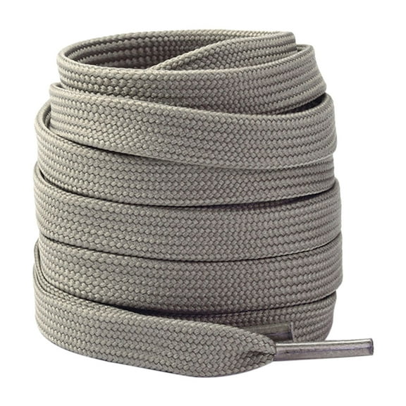 Santimon 2 Pairs Classic Flat Shoelace Replacement Shoe Strings for Sneakers/ Athletic Shoes/ Canvas Shoes/ Boots 63" Light Brown