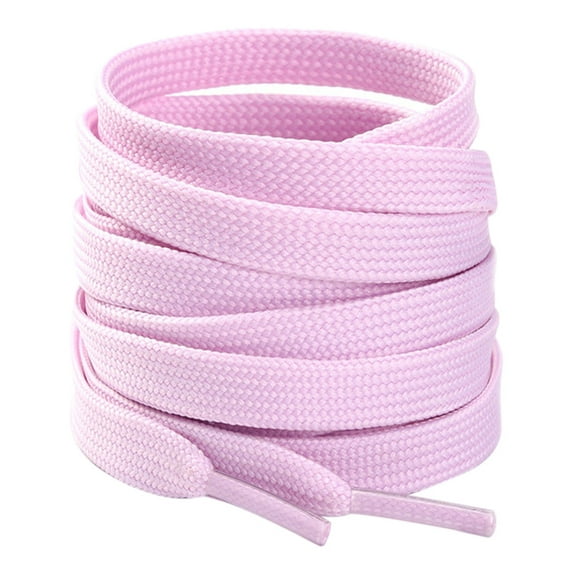 Santimon 2 Pairs Classic Flat Shoelace Replacement Shoe Strings for Sneakers/ Athletic Shoes/ Canvas Shoes/ Boots 63" Purple