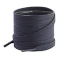 thumbnail image 1 of Santimon 2 Pairs Classic Waxed Flat Shoelace for Boots/ Sneakers/ Sport Shoes 27" Blue, 1 of 7