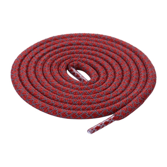 Santimon 2 Pairs Fashion Reflective Shoelace for Canvas Sneakers/ Boots/ Sport Shoes 55" Red