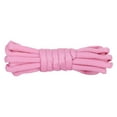 thumbnail image 1 of Santimon 2 Pairs Oval Cotton Shoelace for Canvas Sneakers Boots Athletic Shoes 39" Pink, 1 of 4