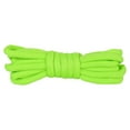 thumbnail image 1 of Santimon 2 Pairs Oval Cotton Shoelace for Canvas Sneakers Boots Athletic Shoes 47" Neon Green, 1 of 4