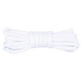 thumbnail image 1 of Santimon 2 Pairs Oval Cotton Shoelace for Canvas Sneakers Boots Athletic Shoes 55" White, 1 of 4