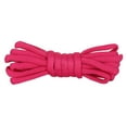 thumbnail image 1 of Santimon 2 Pairs Oval Cotton Shoelace for Canvas Sneakers Boots Athletic Shoes 70" Rose Red, 1 of 4