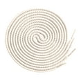 thumbnail image 1 of Santimon 2 Pairs Round Cotton Shoelace for Dress Shoes Oxford Shoes Chelsea Boots 47" Beige, 1 of 6
