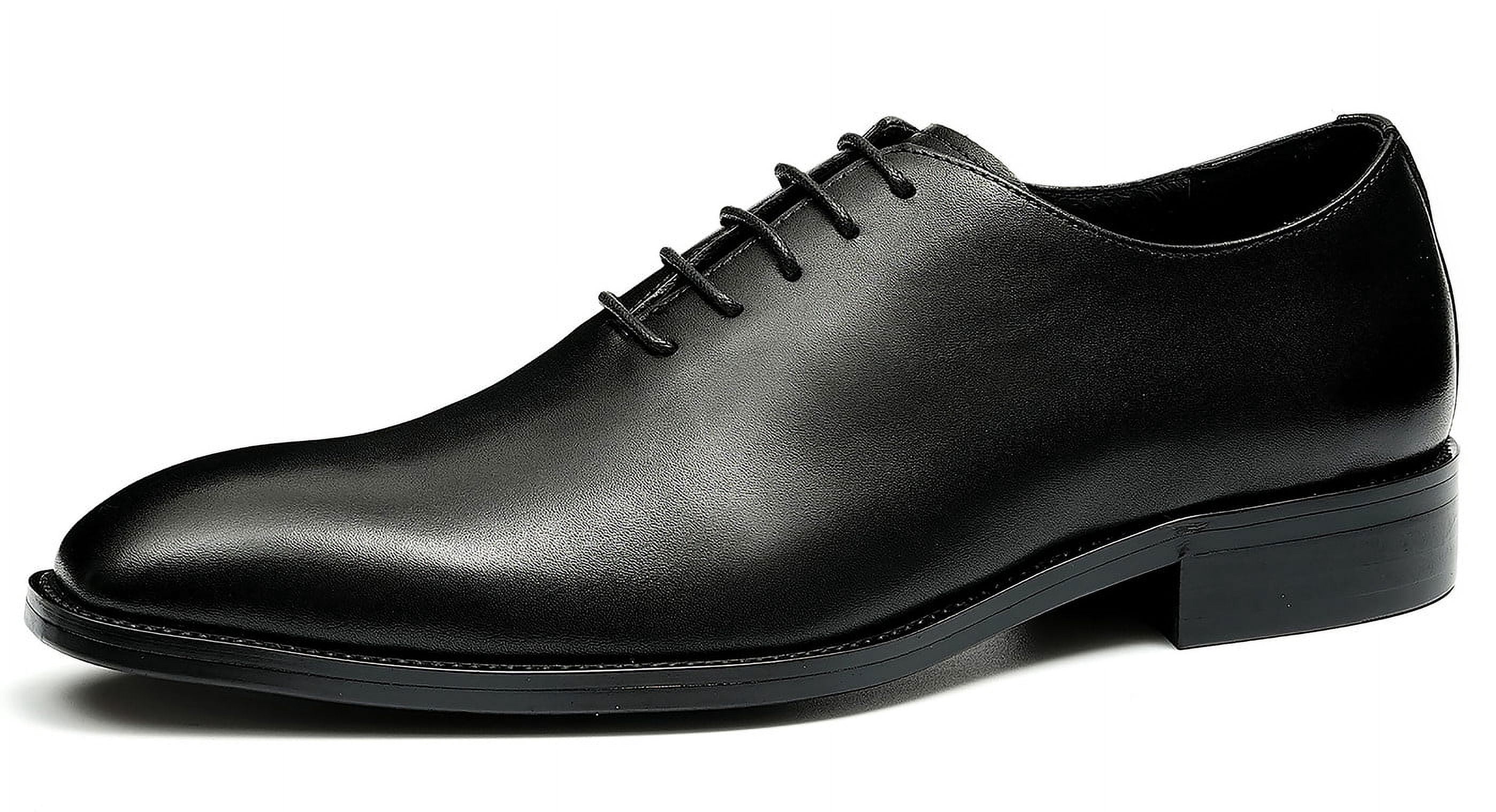 Men's High Temperature Resistant Black Office Dress Shoes