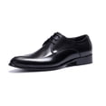 thumbnail image 2 of Santimon Men's Suede Oxford Dress Shoes - Modern Cap Toe For Business & Weddings 2 of 11