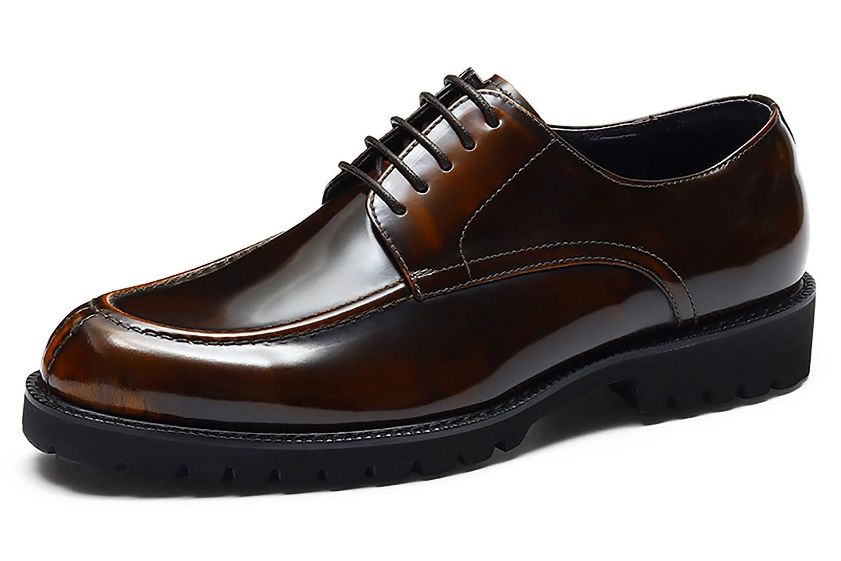black dress shoes with brown soles Nisolo Men's Rey Everyday Derby