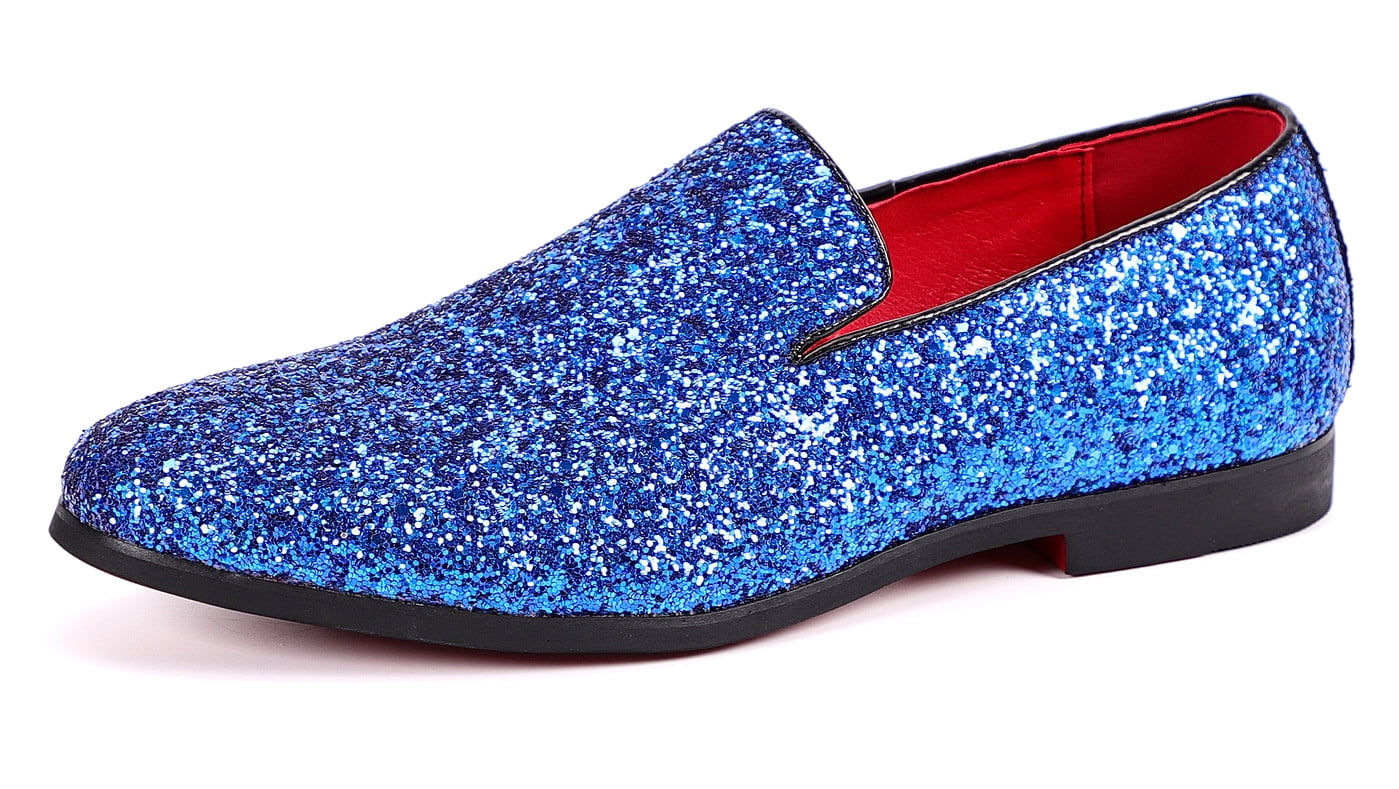 Blue sparkle deals dress shoes