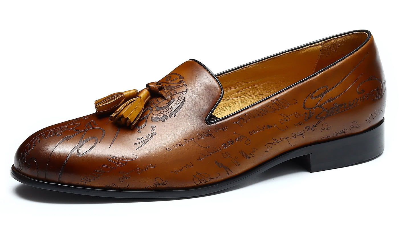 Santimon Men s Tassel Loafers Classic Casual Dress Shoes Slip On Party santimon-men-s-tassel-loafers-classic-casual-dress-shoes-slip-on-party