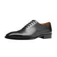 thumbnail image 1 of Santimon Mens Dress Shoes Full Cut Oxford Shoes Genuine Leather Formal Shoes Black 8 US, 1 of 7