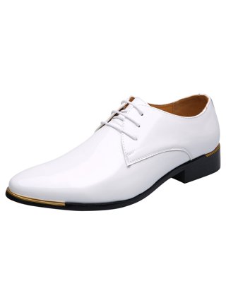 Mens Derby Shoes in Mens Dress Shoes | White - Walmart.com display picture 1