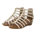thumbnail image 1 of Santimon Women Wedge Sandals Classic Strap Casual Shoes Platform Dress Shoes US 6.5, 1 of 8