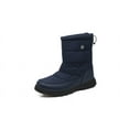 thumbnail image 1 of Santimon Wool Lining Snow Boots Anti-Skid Waterproof Winter Boots mid-calf Snow Boots for Man Blue US 12.5, 1 of 8