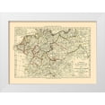 thumbnail image 1 of Santini 18x14 White Modern Wood Framed Museum Art Print Titled - German Empire - Santini 1794, 1 of 4