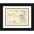 thumbnail image 1 of Santini 32x24 Black Ornate Wood Framed with Double Matting Museum Art Print Titled - Ancient Egypt - Santini 1794, 1 of 4