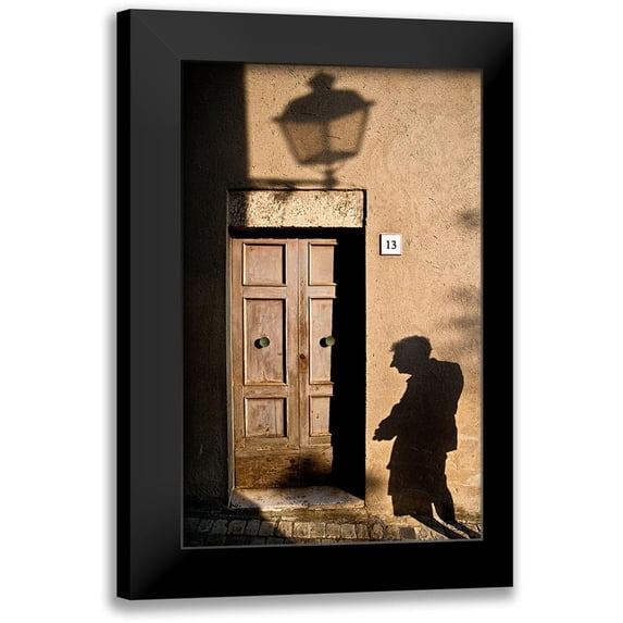 Santini, Francesco 10x14 Black Modern Framed Museum Art Print Titled - Untitled