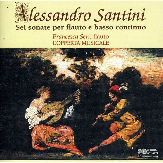 Santini / Seri,Francesca - Sei Sonate Per Flauto E Basso Continuo - Music & Performance - CD