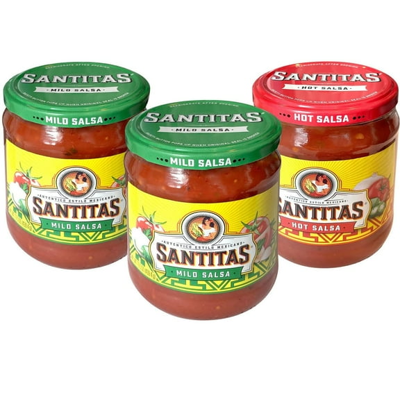 Santitas Salsa Variety Pack, 15.5 Ounce (Pack of 3)