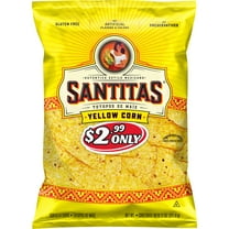 Santitas Tortilla Chips Blended Corn, 11 oz Bag