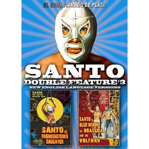 Santo Double Feature #3: Santo vs. Frankenstein's Daughter / Santo and Blue Demon vs. Dracula and the Wolf Man (DVD), Vci Entertainment, Horror