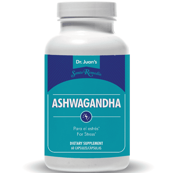 Santo Remedio, Ashwagandha Dietary Supplement for Stress,1000 mg, 60 Count, Mood Support