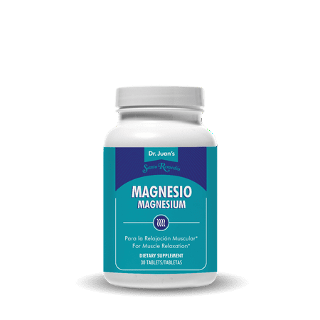 Santo Remedio Magnesium Capsules, Dietary Supplement, 300 mg, 30 Count