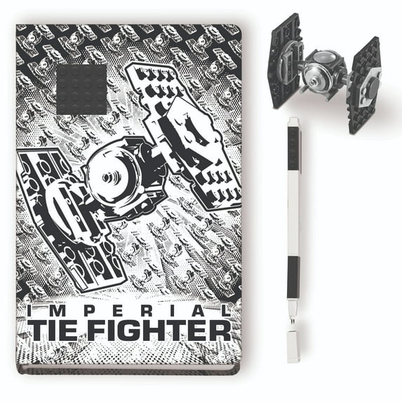 Santoki - LEGO Star Wars Tie Fighter Journal with Recruitment Set and Black Pen