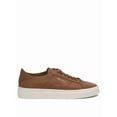 thumbnail image 1 of Santoni Brown Calf Leather Slip-On Sneakers Brown (Men's), 1 of 5